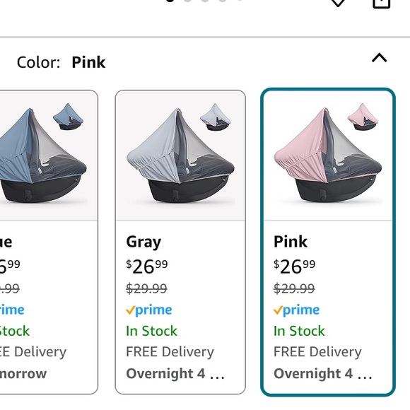 Baby Sale! Liuliuby Baby 2 in 1 car seat cover. - Picture 4 of 4